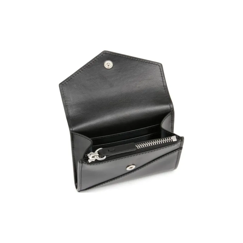 MM6 Maison Margiela Japanese 6 Logo Embossed Wallet-3
