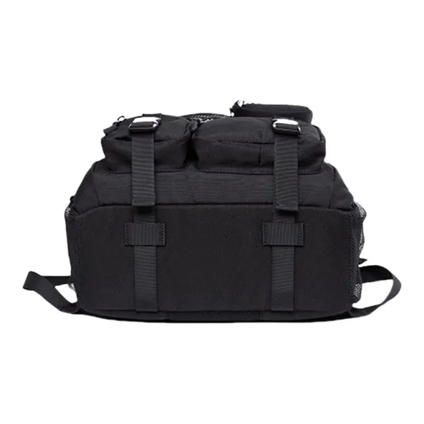 PULUWIRR Oxford Backpack Unisex Black/Khaki-4