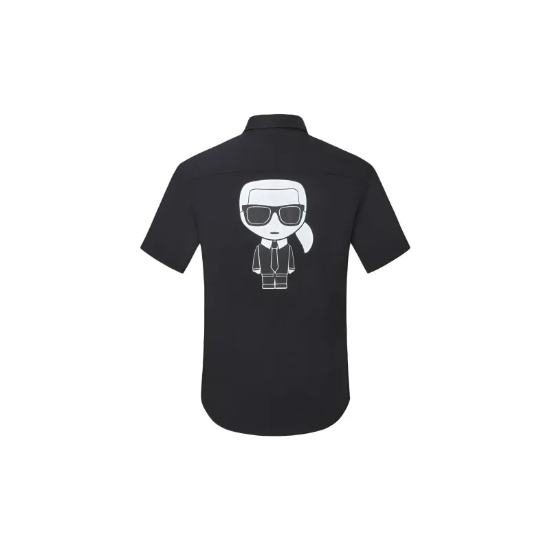 KARL LAGERFELD Shirt Men's Black-1
