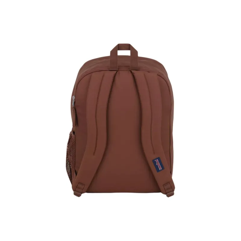 JanSport Polyester Backpack Large Size Unisex Dark Brown-3