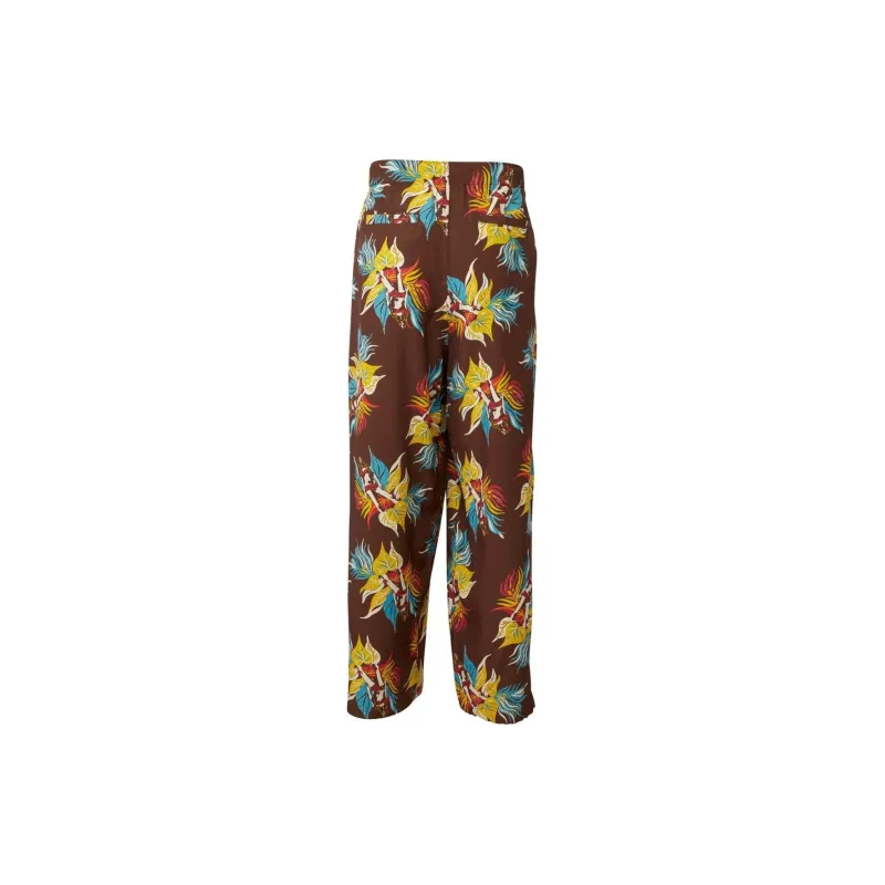 HYSTERIC GLAMOUR SS24 Casual Pants Men's Brown-1