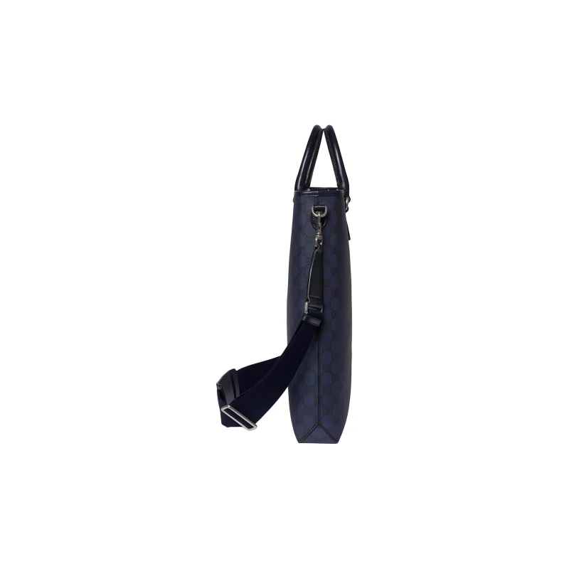 GUCCI Ophidia Supreme Canvas Tote Bag, Shopping Bag, Shoulder Bag, Crossbody Bag, Handbag Medium Size Men's Dark Blue-2