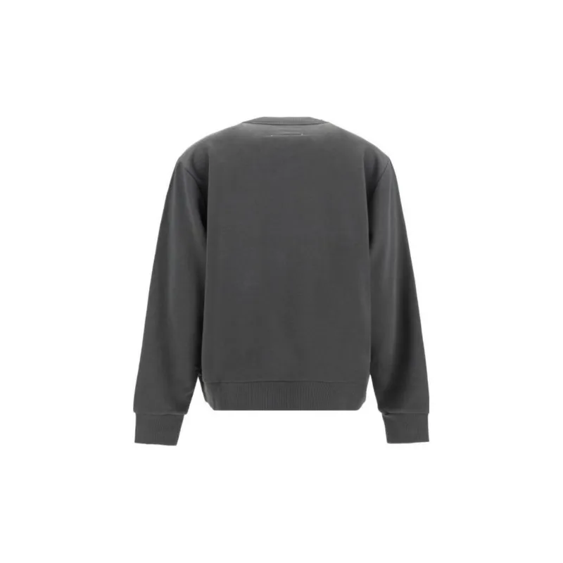 MM6 Maison Margiela Logo Printed Crewneck Sweatshirt-1