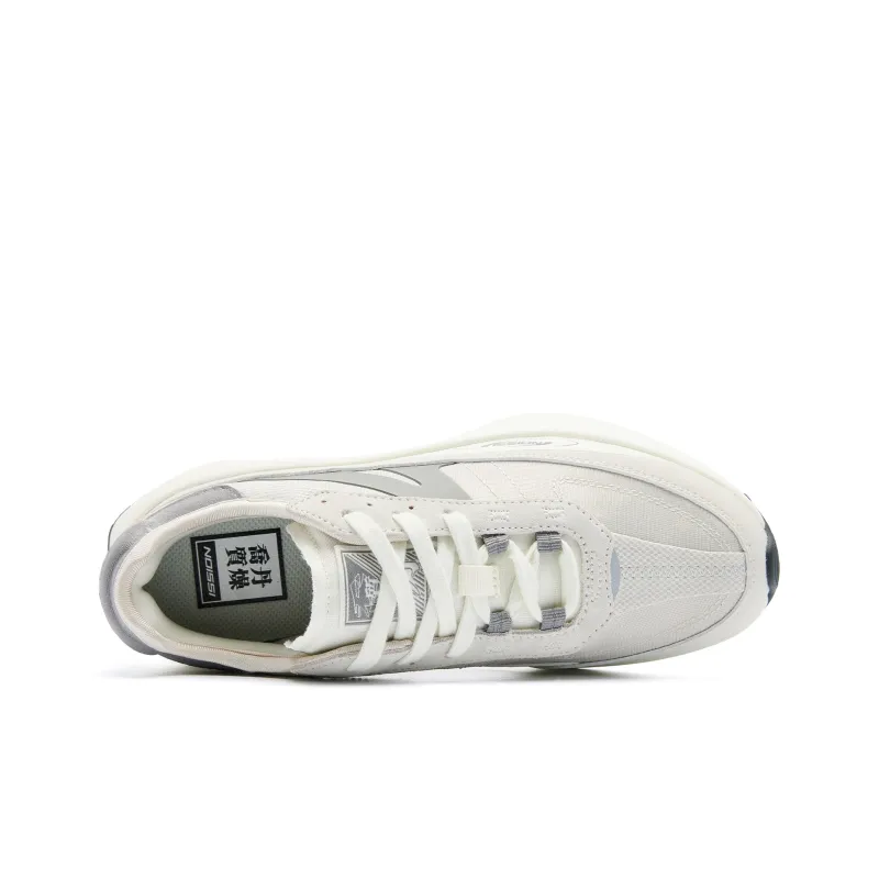 QIAODAN Monologue 3.0 Casual Shoes Women's Low Top Crescent Ivory-3