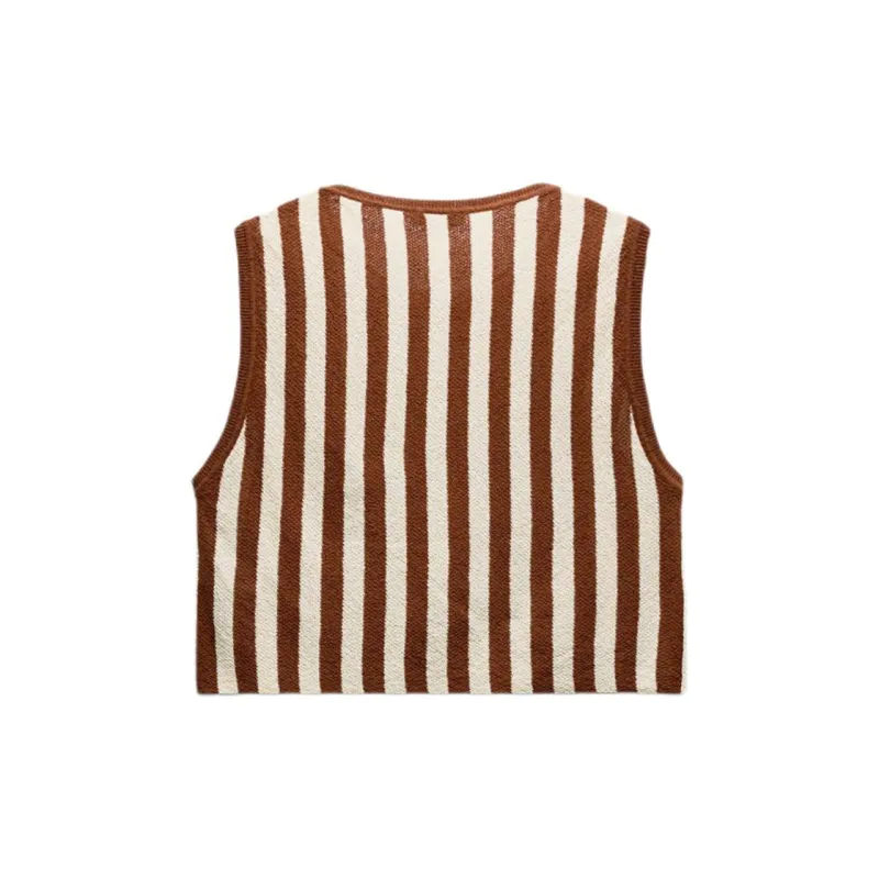 ZARA Tank Tops Women's Transparent-1