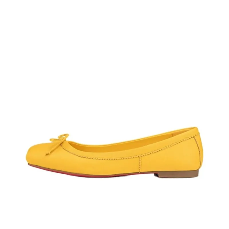 CL LUBOTING Mamadrague Casual Single Shoes Women's Yellow-0
