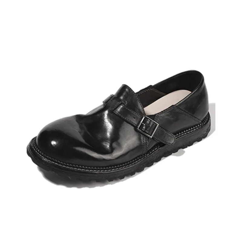 Vibram X Dreambox Loafers Men Black/White/Coffee-1