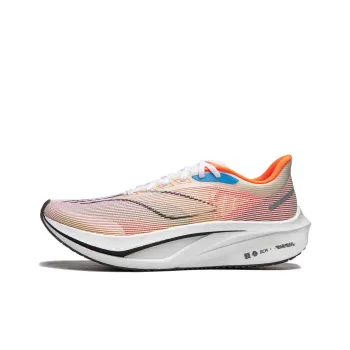 LINING Feidian 4 Challenger Running Shoes Men Low Top Orange