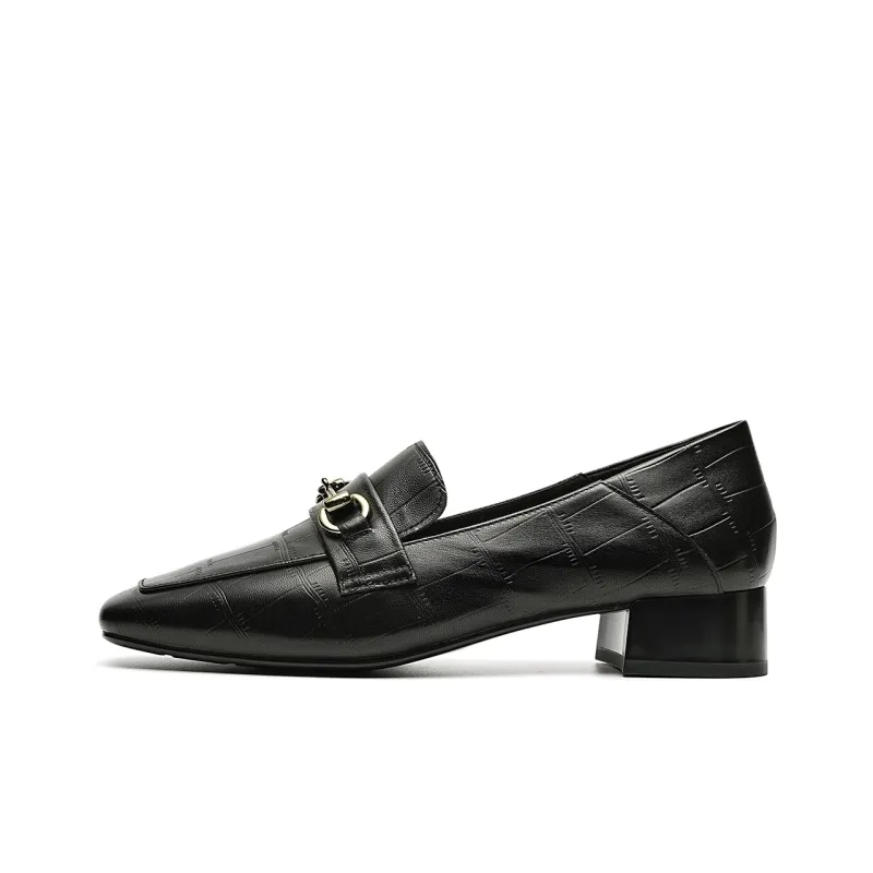 EBLAN Loafers 3.5cm Women's Black-0