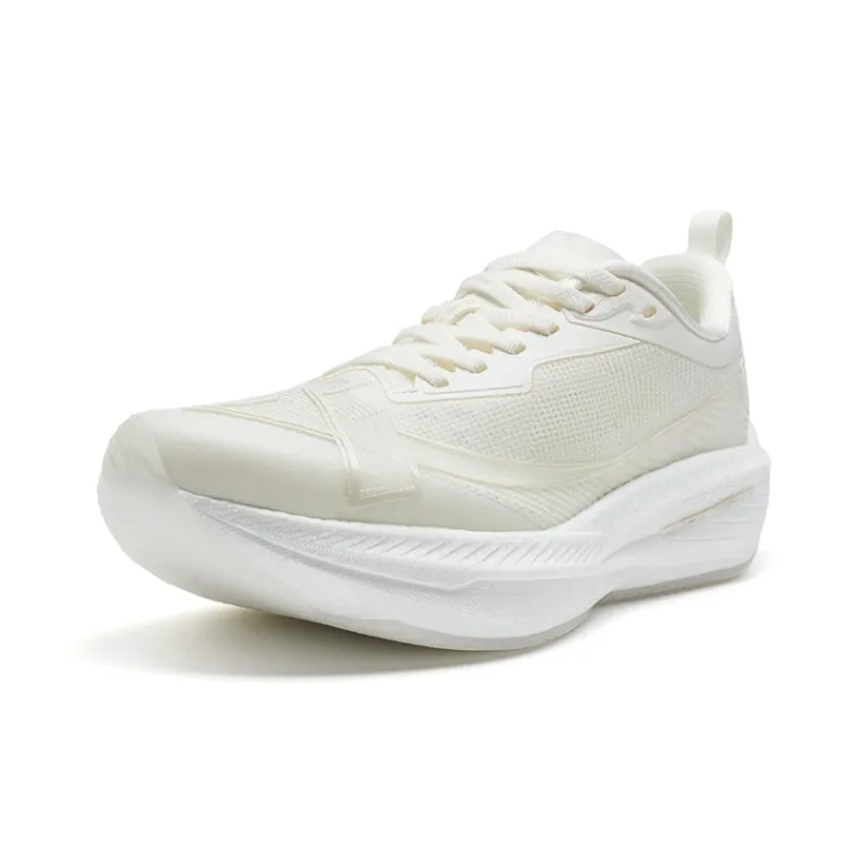 XTEP One piece Molded 2nd Generation Shock Absorbers Low Top Training Sprint Running Shoes Women's Moonlight Radiant-2
