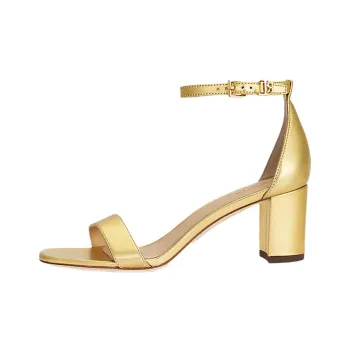 LAUREN RALPH LAUREN Logan Strap Sandals 6cm Women's Gold