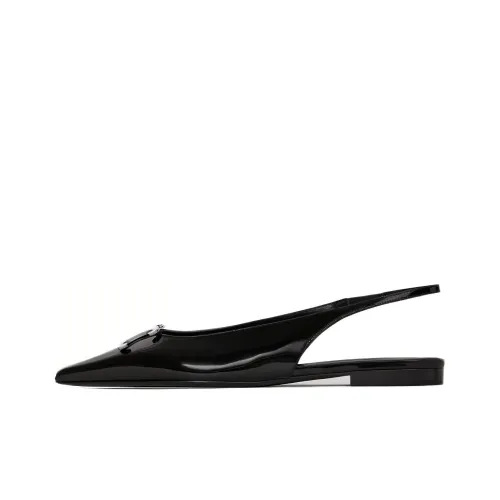 CELINE Triomphe Women's Casual Shoes Women's Black