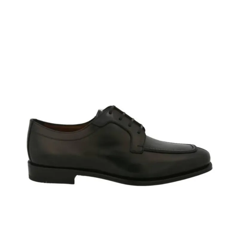 FERRAGAMO Sylvester Dress Shoes Men's Black-1