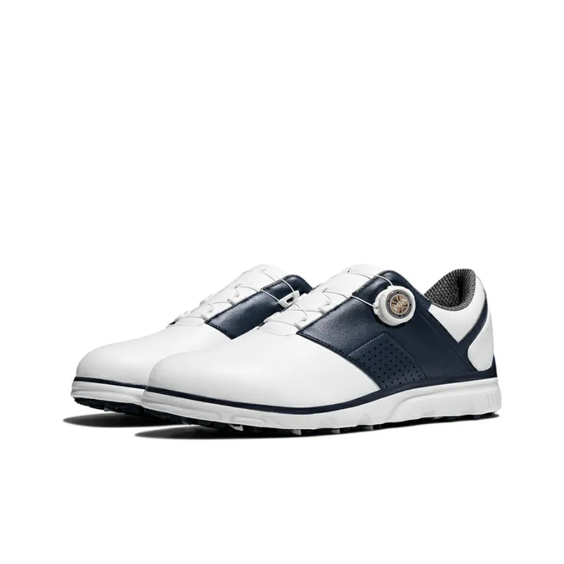 PGA Anti Slip Wear Resistant Low Top Golf Shoes Men's Dark Blue-1