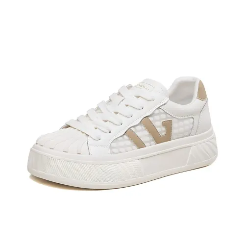 KANGNAI Low Top Skateboard Shoes Women's
