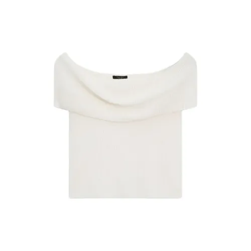 ZARA T-Shirts Women's Cream White