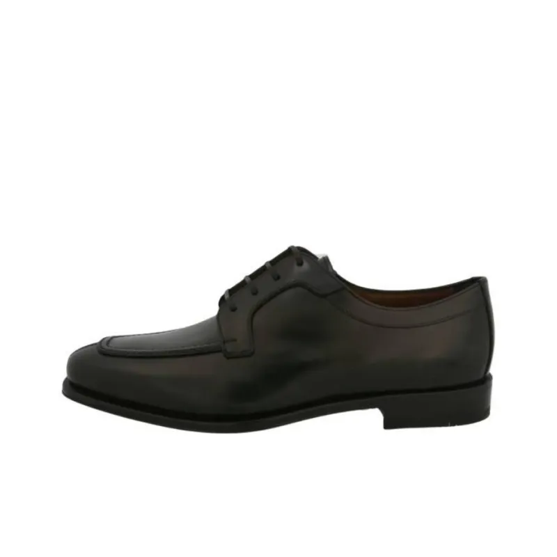 FERRAGAMO Sylvester Dress Shoes Men's Black-0