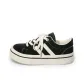 Black with White Stitching
