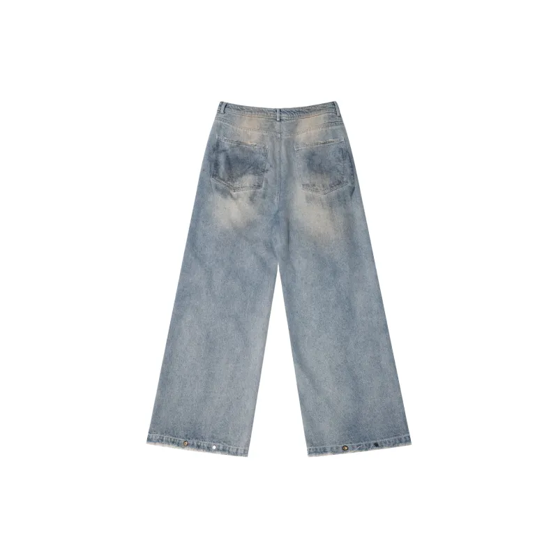 JHYQ Jeans Unisex Blue-1