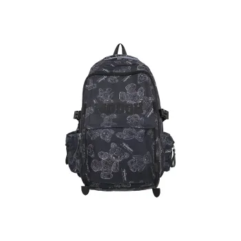Travel Nylon Travel Bags Backpacks Regular Unisex Black/White/Red/Green