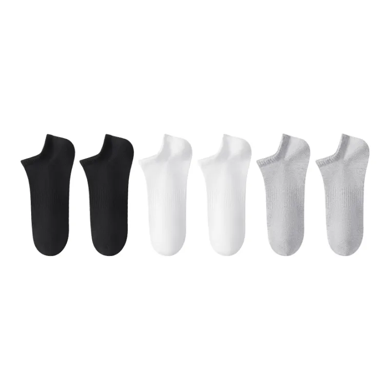 H YXIANG No Show Socks Men's 6 Pack-0