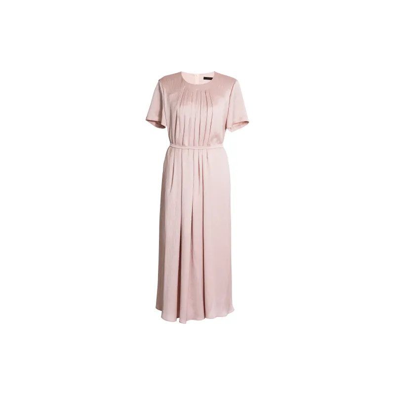 ROEYSHOUSE Short Sleeved Dresses Women's Light Pink-0