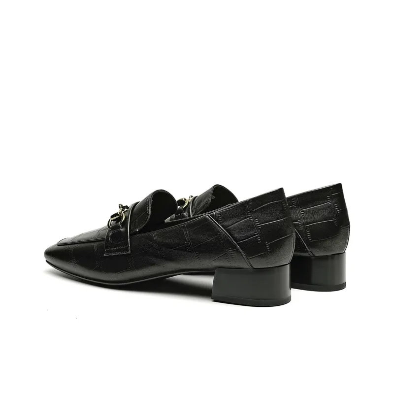EBLAN Loafers 3.5cm Women's Black-3