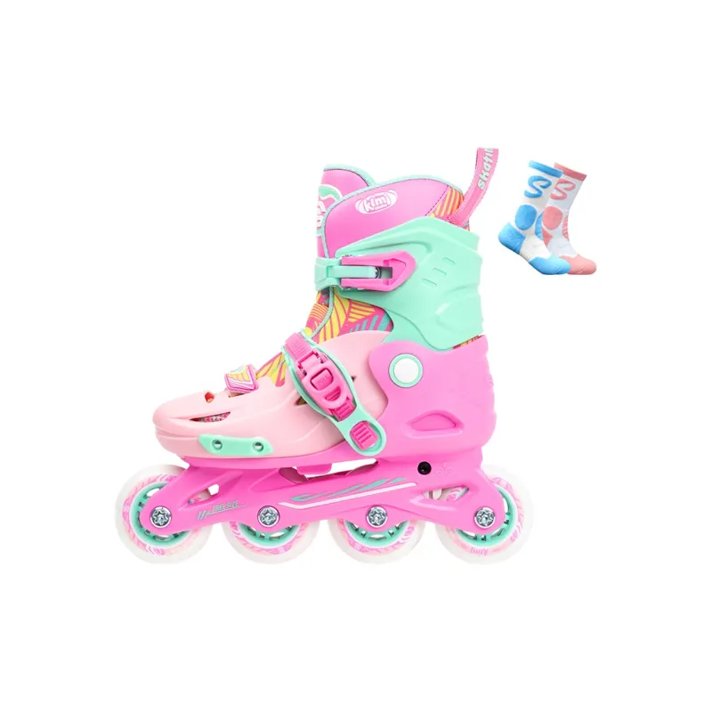 SKATING START Inline Skates Roller Skates Training Recommendation Kids' Four Sizes Adjustable-37