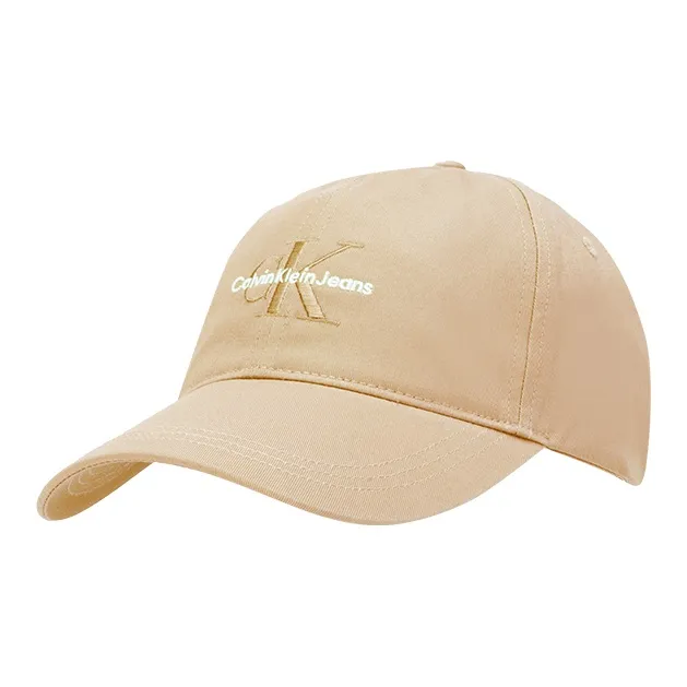 CALVIN KLEIN Cotton Baseball Caps Men's Light Khaki-1