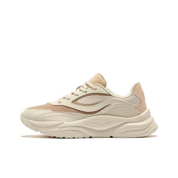 Erke Màn Heart*2 Anti Slip Wear Resistant Low Top Casual Shoes Women's Eggnog Gray Elk Brown