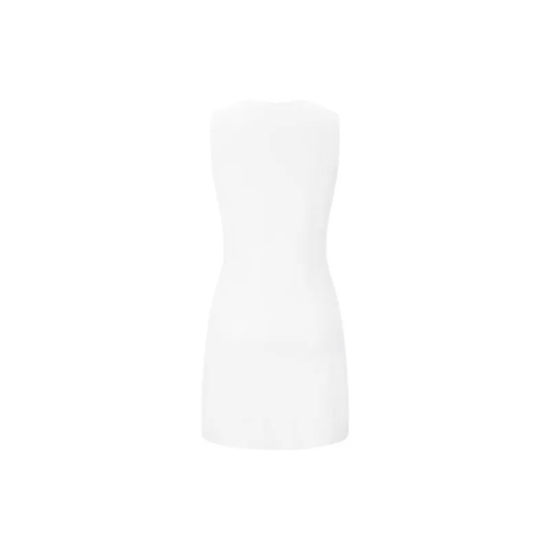 DESCENTE Golf Sleeveless Dresses Women's White-1