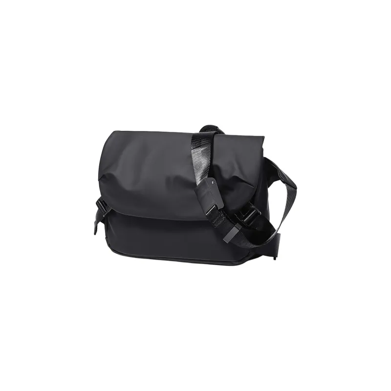 Marino Orlandi Fabric Shoulder Bag, Crossbody Bag Regular Men's Black-1