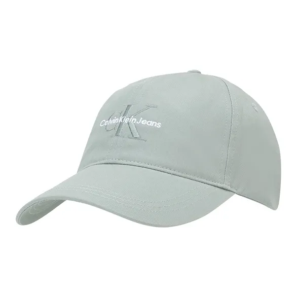 CALVIN KLEIN 100% Cotton Baseball Caps Men's Slate Gray-1