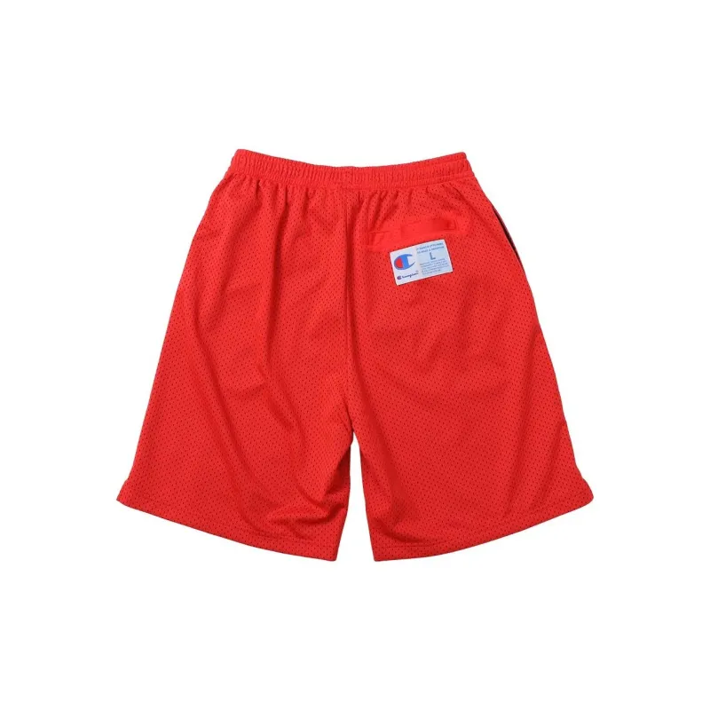 Champion SS24 Casual Shorts Unisex Red-1
