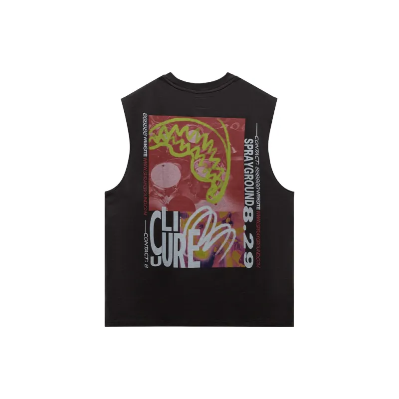 SPRAYGROUND Sleeveless Vests Unisex-7