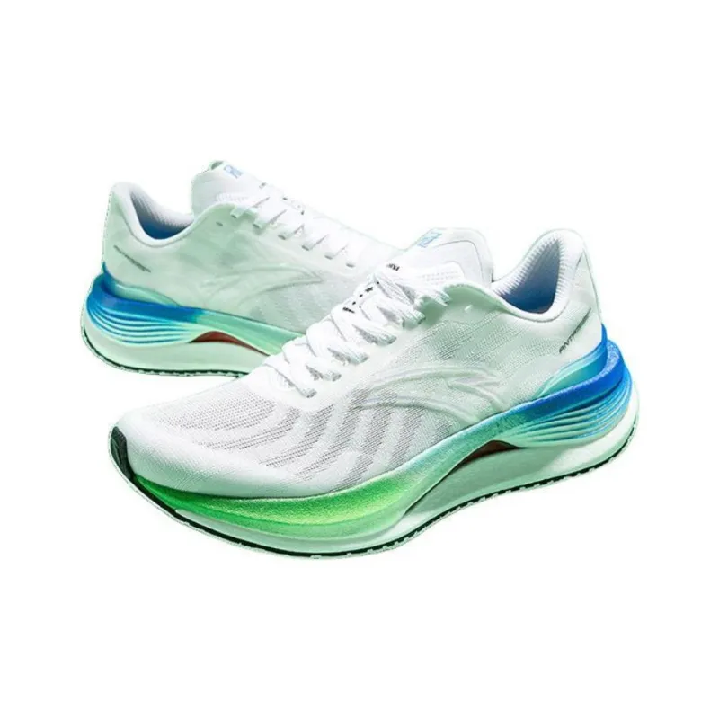 Anta Champion 3rd Gen PRO Cushioned Wear Resistant Breathable Low Top Running Shoes Men's Papyrus White-3