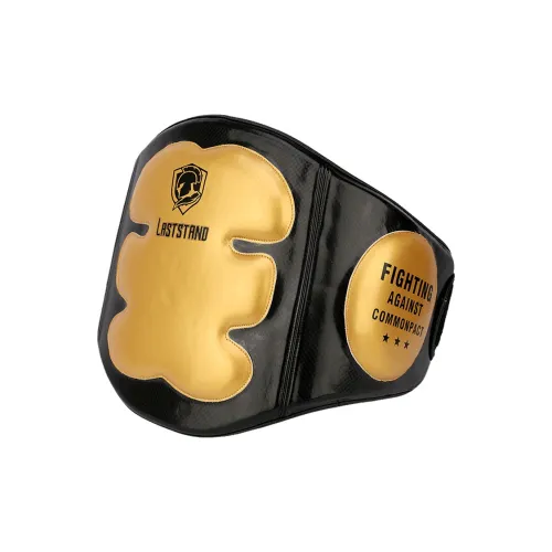 Competition Boxing Protective Gear Target PU Unisex Black Gold