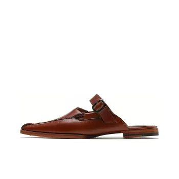 Hereu Closed Toe Slippers Women's Brown