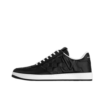 LOUIS VUITTON Rivoli Low Top Skateboard Shoes Men's Black