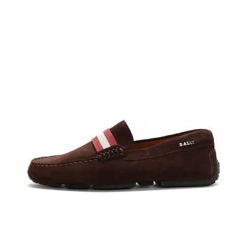 BALLY Loafers Flat Shoes Men's Coffee