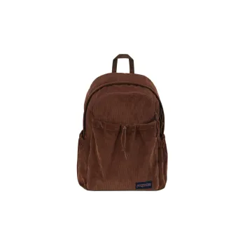 JanSport Polyester Backpack Men's Brown Corduroy