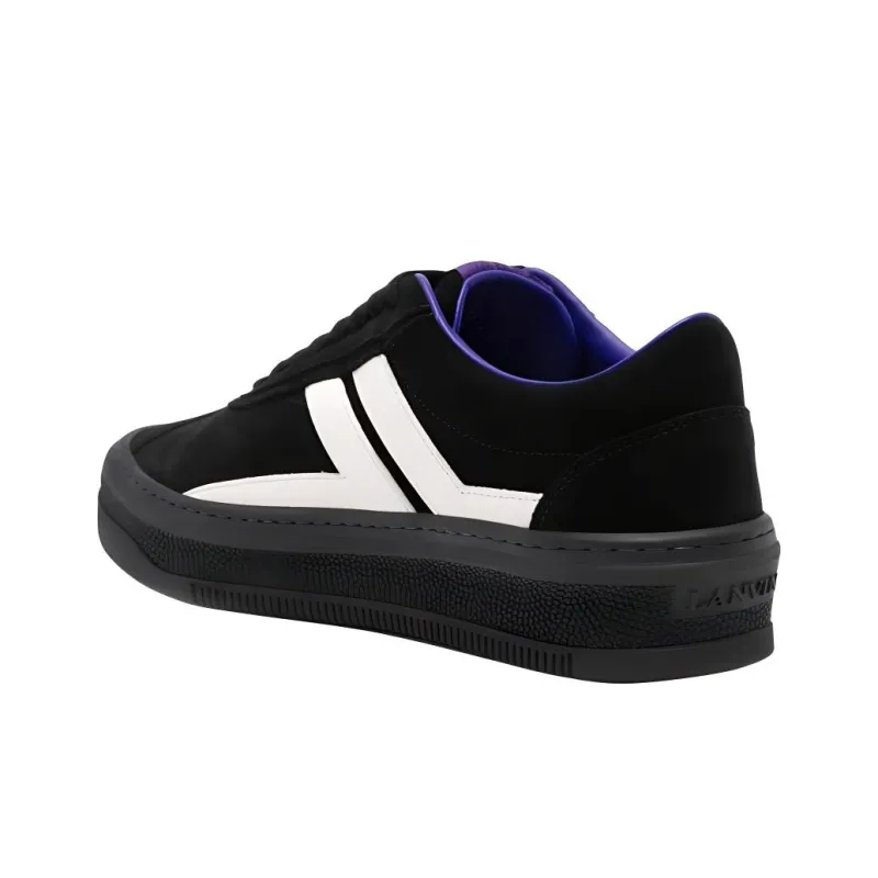 Lanvin X Future Cash Suede Sneakers-4