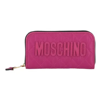 MOSCHINO Nylon Wallet Women's Pink