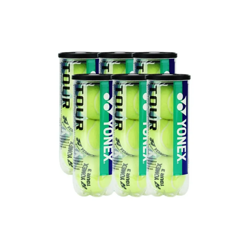 YONEX TB TR3 Tennis Balls Felt, Wool Training Ball Indoor Training Ball Diameter 63.5 66.7mm Yellow Green-4