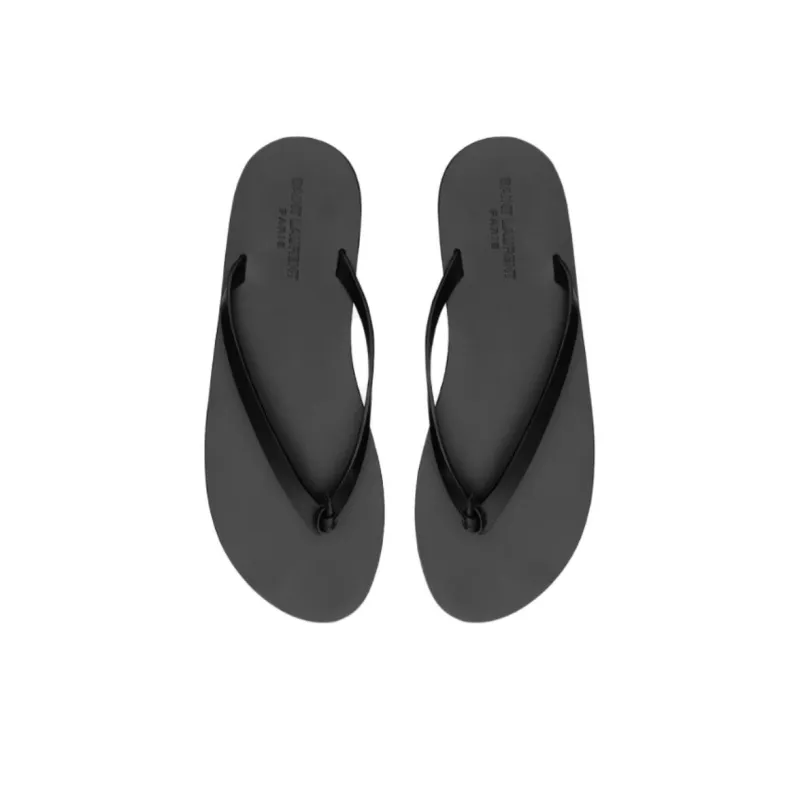 SAINT LAURENT Flip Flops Men's Black-3