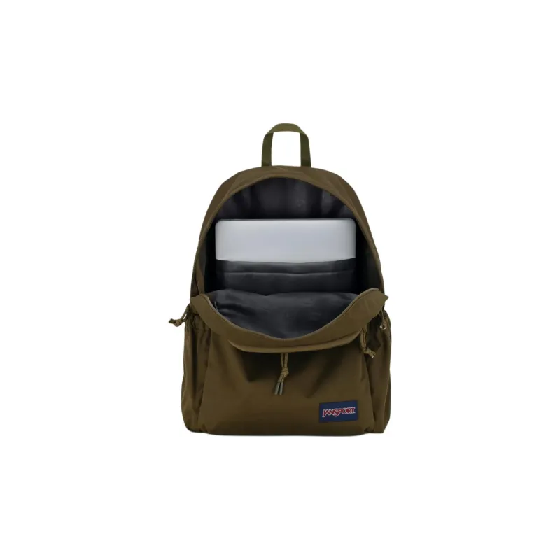 JanSport Polyester Backpack Men's Army Green-5