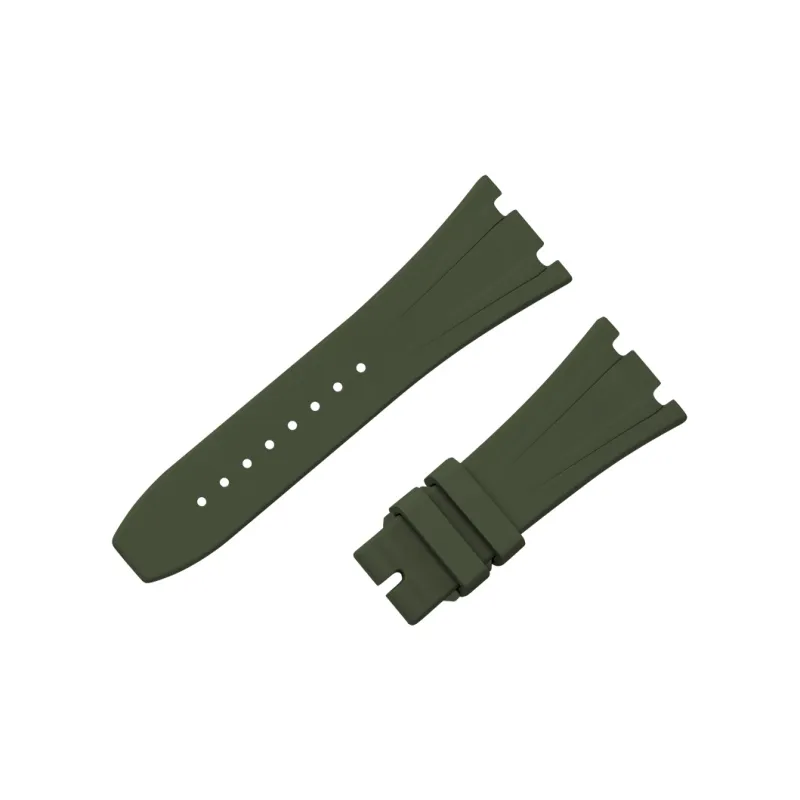 VAGENARI Rubber Watch Band Compatibility For Audemars Piguet Royal Oak 39mm 15300 Or Unisex-4