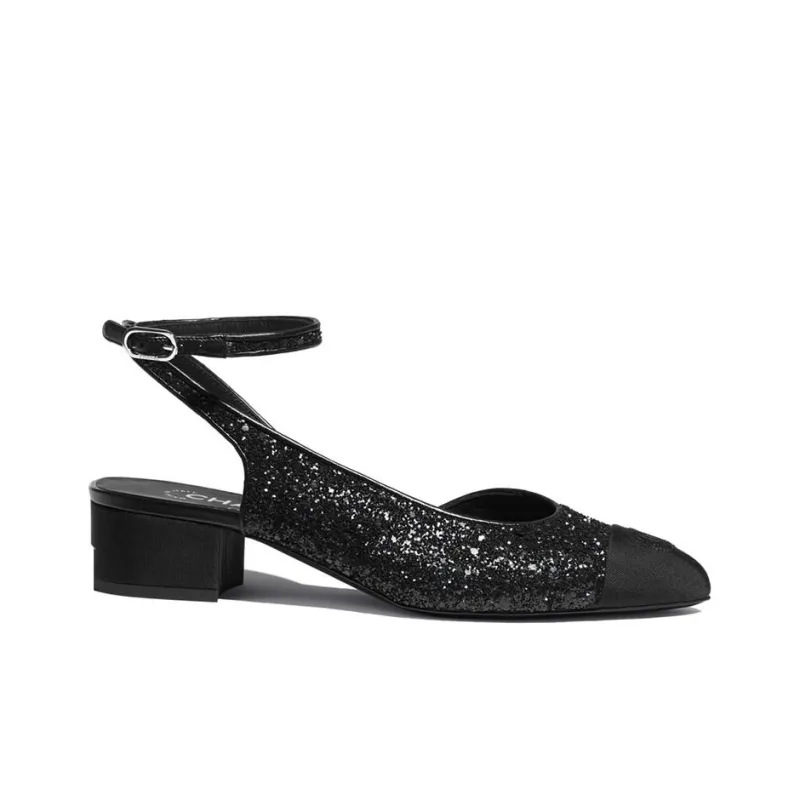 CHANEL Carry Over Sandal Women's Black-1
