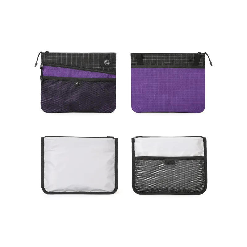 OCE GEAR Water-Repellent Nylon Fabric Color-Matching Shoulder Bag Hiking Bag Cycling Bag Medium Size Unisex-6