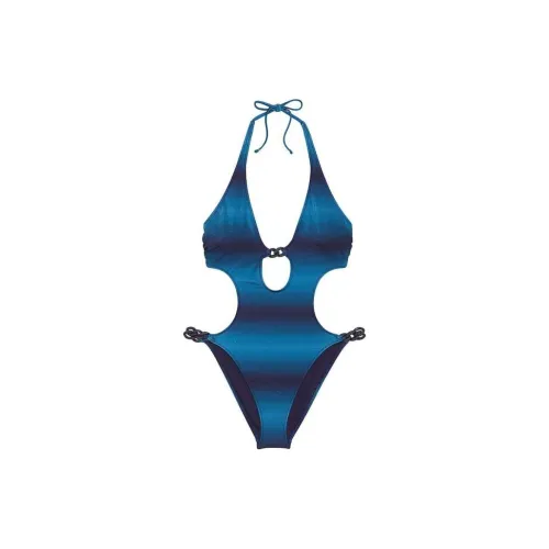 Victoria's Secret One-Piece Swimsuits Women's Blue Ombre/Gradient Blue